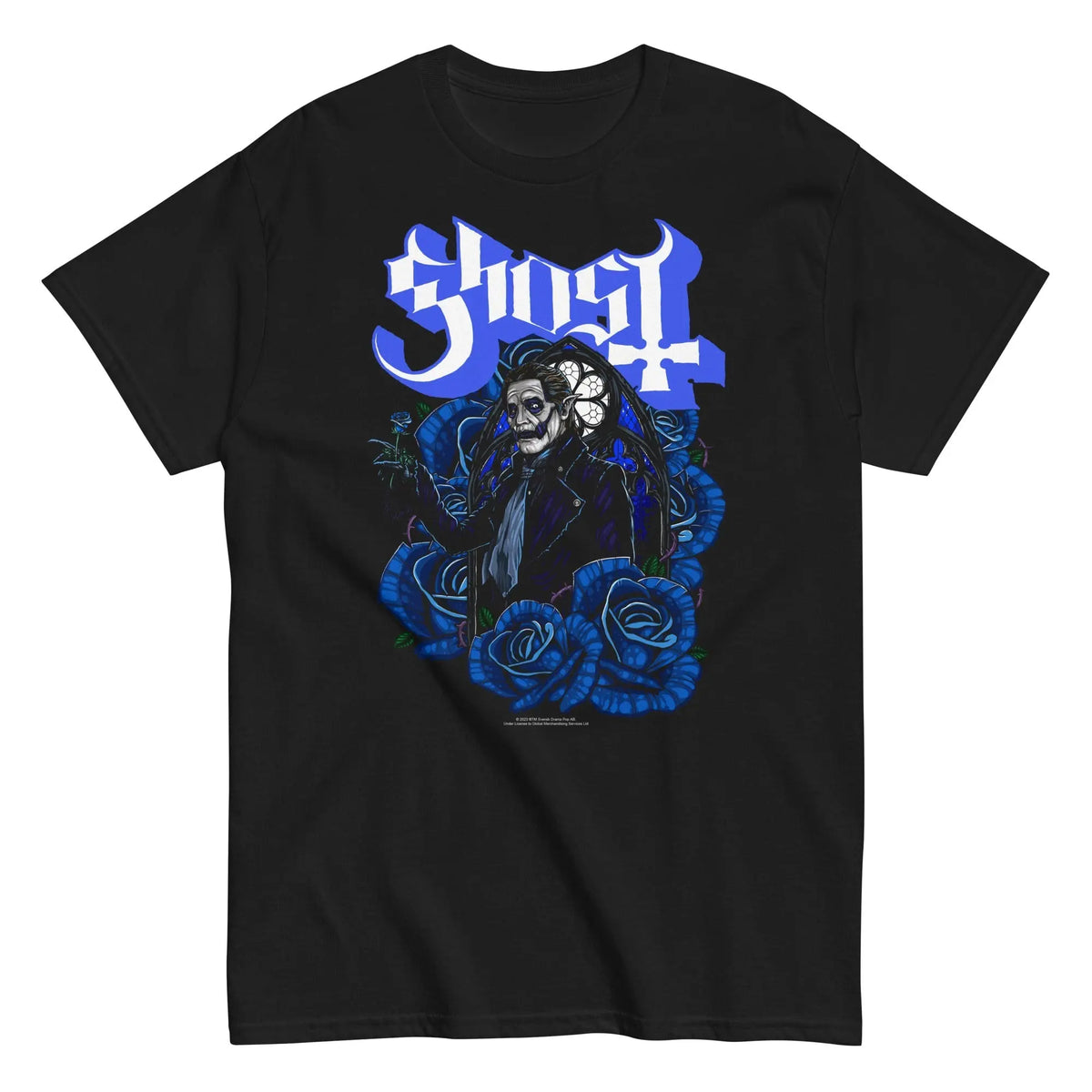 Ghost - Blue Roses T-Shirt HYPER iCONiC.