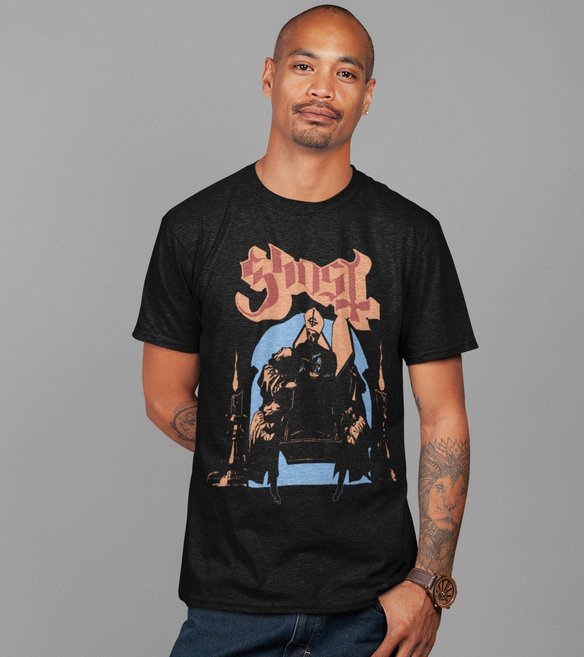 Ghost - Darkness Jumbo Print T-Shirt HYPER iCONiC.