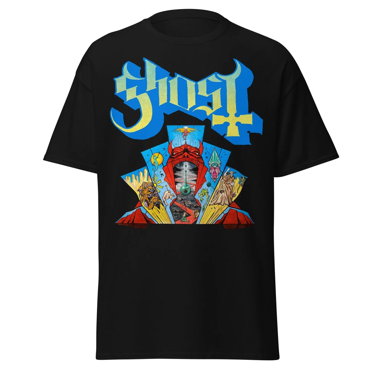 Ghost - Devil's Mouth Jumbo Print T-Shirt HYPER iCONiC.