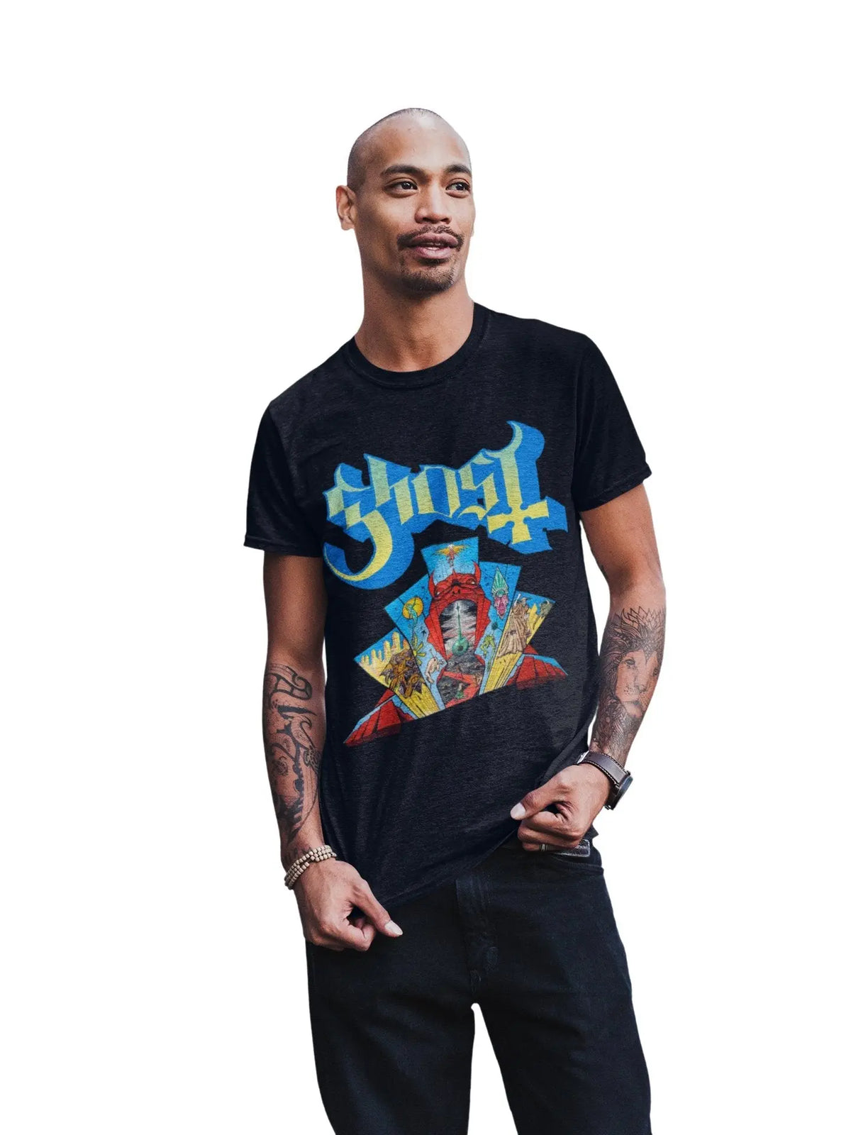 Ghost - Devil's Mouth Jumbo Print T-Shirt HYPER iCONiC.