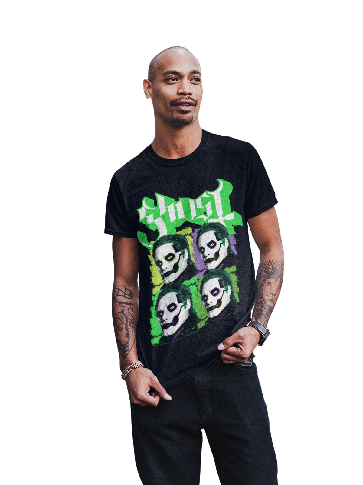 Ghost - Green Jokers T-Shirt HYPER iCONiC.