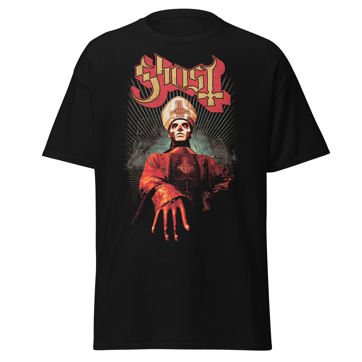 Ghost - Kiss the Ring Jumbo Print T-Shirt HYPER iCONiC.