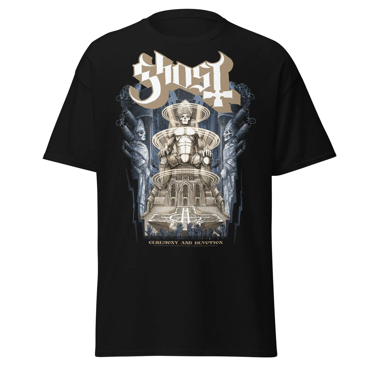 Ghost - Monument Jumbo Print T-Shirt HYPER iCONiC.