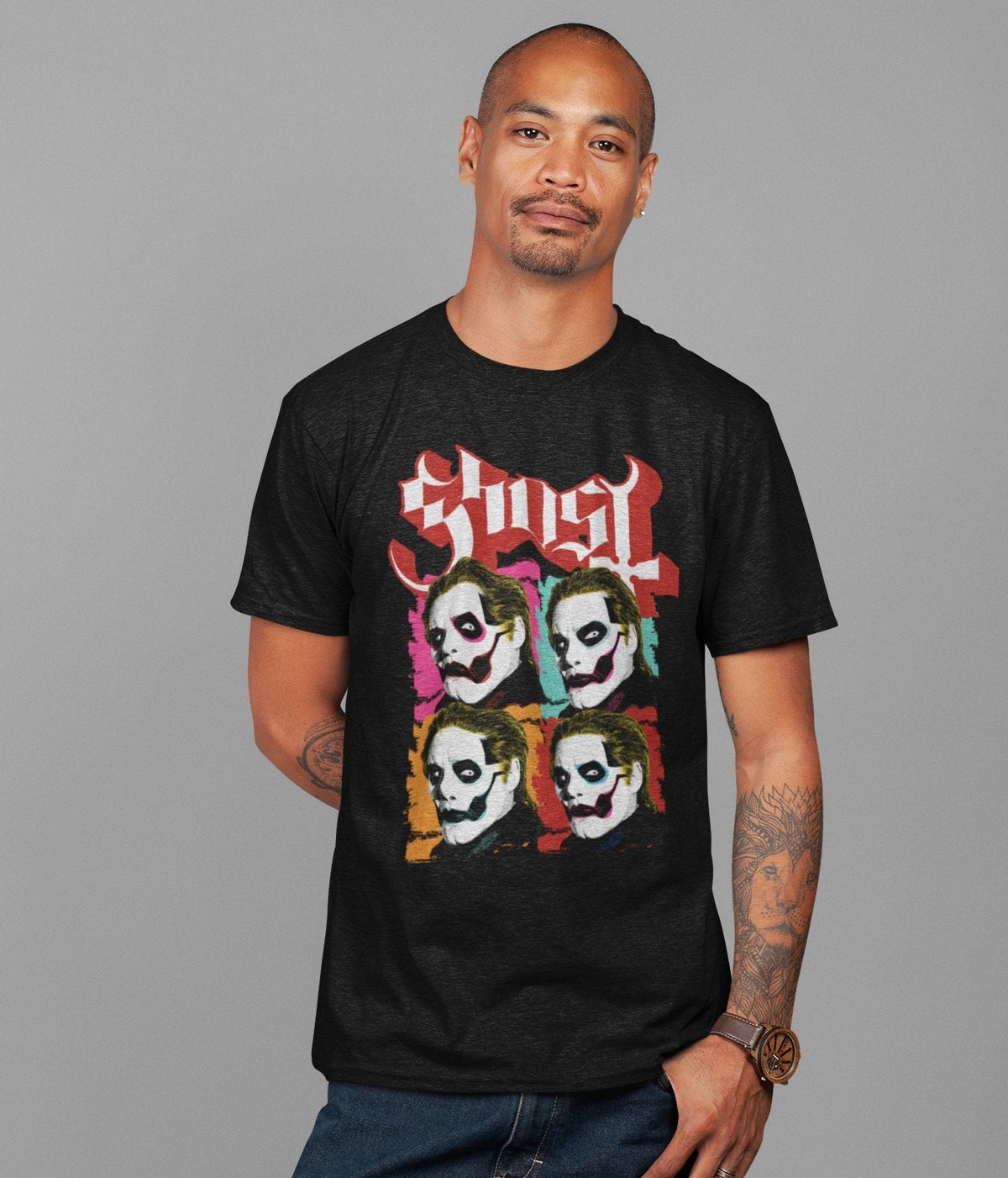 Ghost - Quattro Jumbo Print T-shirt HYPER iCONiC.