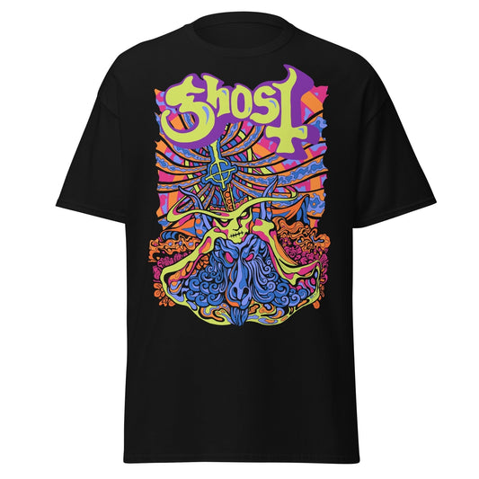 Ghost - Stained Glass Jumbo Print T-Shirt HYPER iCONiC.