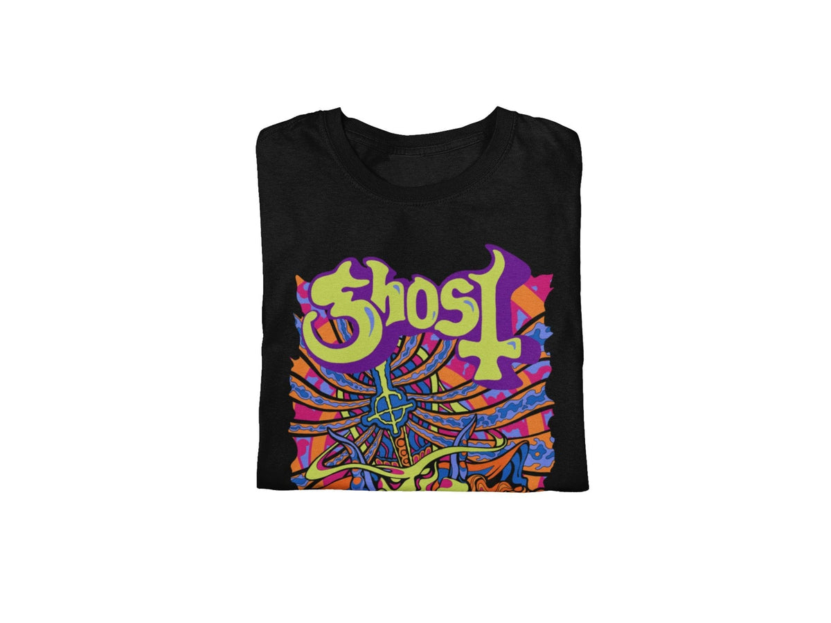 Ghost - Stained Glass Jumbo Print T-Shirt HYPER iCONiC.