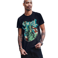 Ghost - Statue of Liberty Jumbo Print T-Shirt HYPER iCONiC.