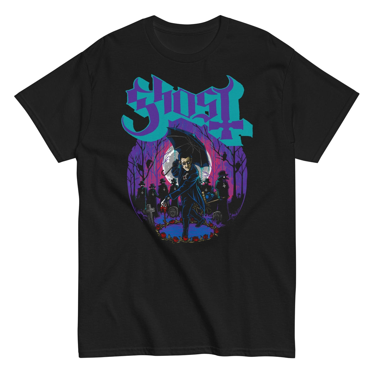 Ghost - Umbrella T-Shirt HYPER iCONiC.