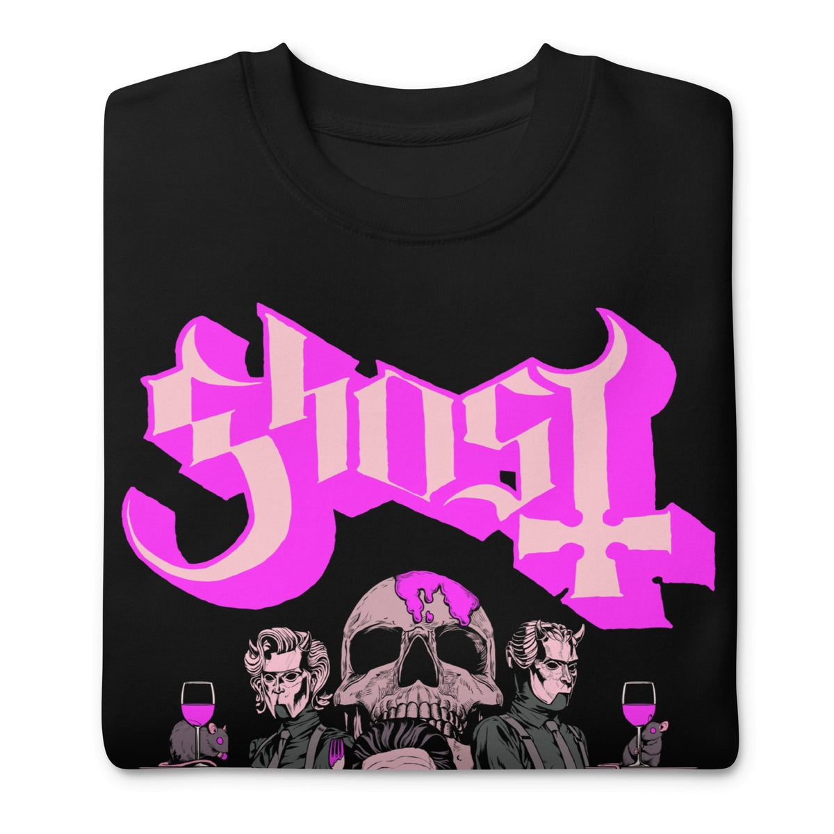 Ghost - What's for Dinner Jumbo Print Sweatshirt HYPER iCONiC.