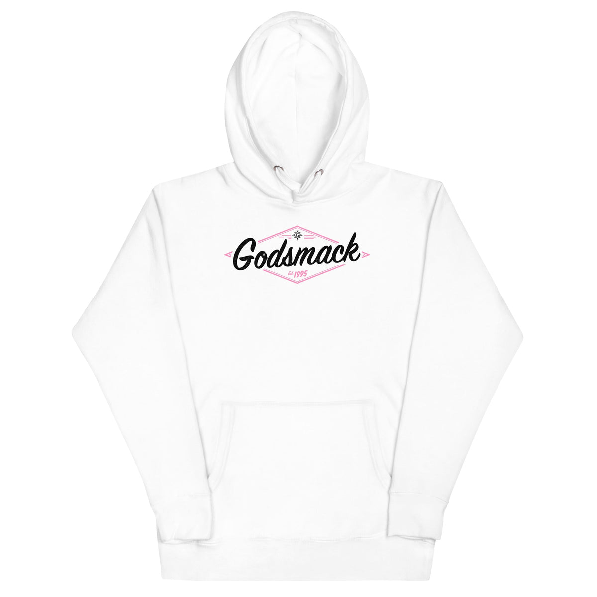 Godsmack - Black and Pink Logo Hoodie HYPER iCONiC.