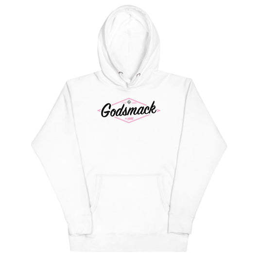 Godsmack - Black and Pink Logo Hoodie HYPER iCONiC.