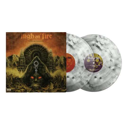 High On Fire "Luminiferous" Clear/Black Ghost Vinyl