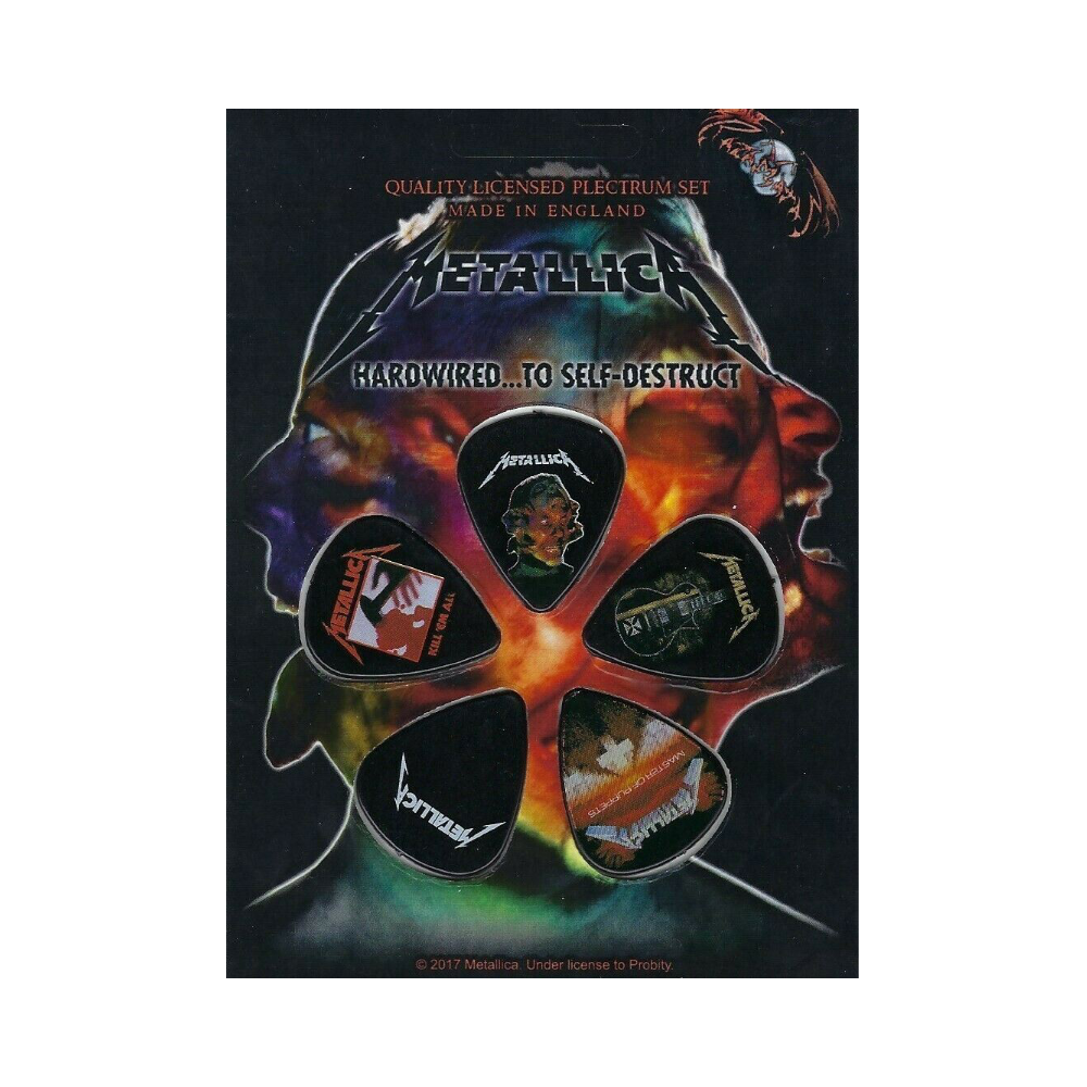 Metallica "Set of 5" Licensed Guitar Picks