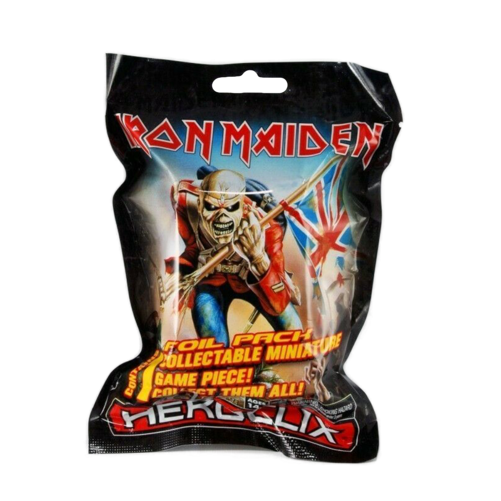 Iron Maiden "2013 HeroClix by Wizkids" Complete 9-Piece Action Figure Set