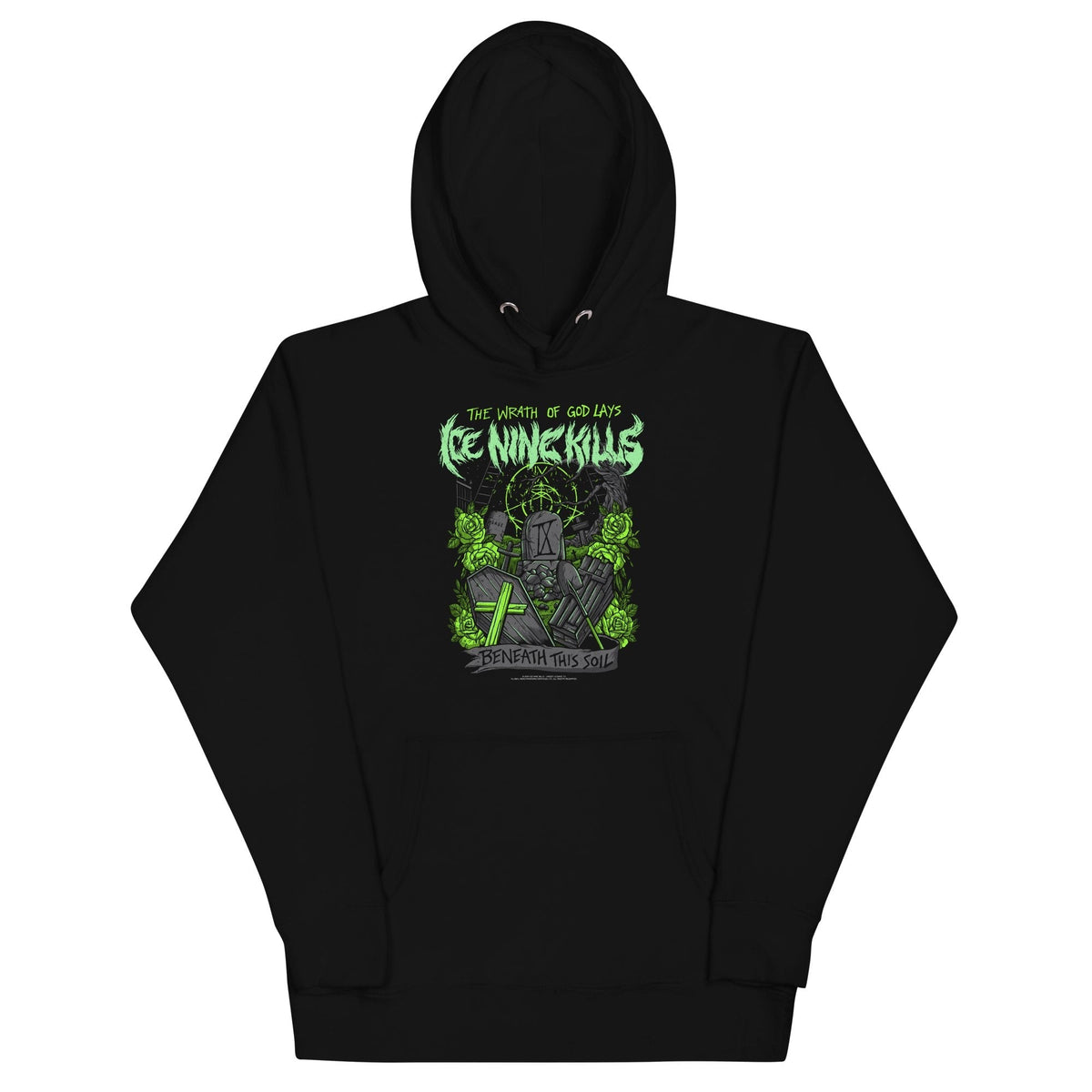 Ice Nine Kills - Green Wrath Classic Hoodie HYPER iCONiC.