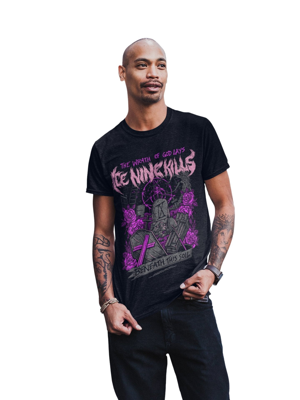 Ice Nine Kills Purple Wrath T-Shirt HYPER iCONiC.