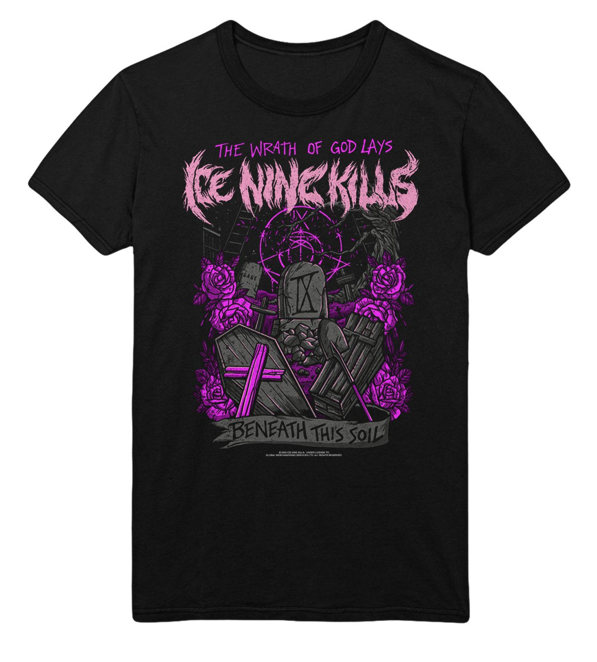 Ice Nine Kills Purple Wrath T-Shirt HYPER iCONiC.