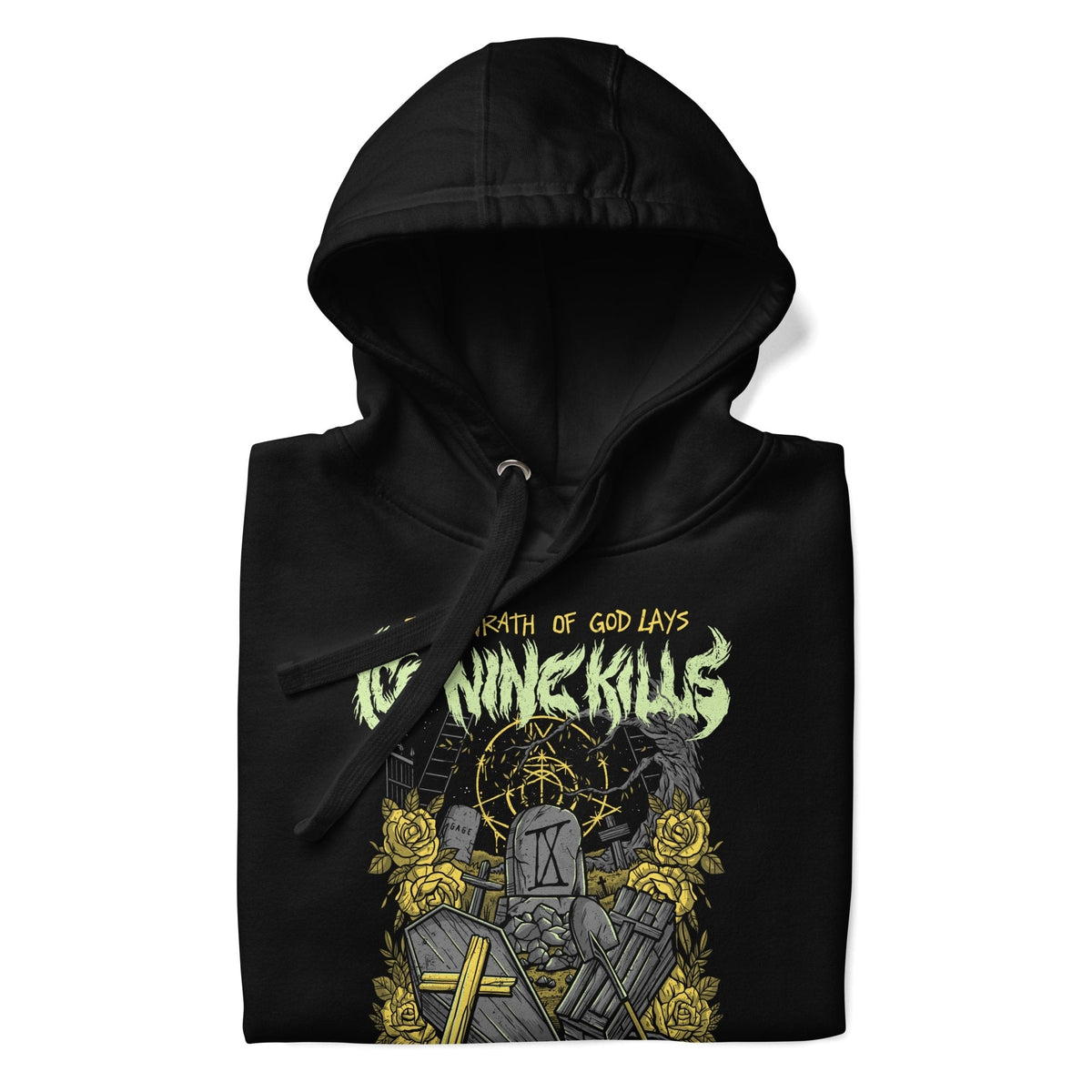 Ice Nine Kills - Yellow Wrath Classic Hoodie HYPER iCONiC.