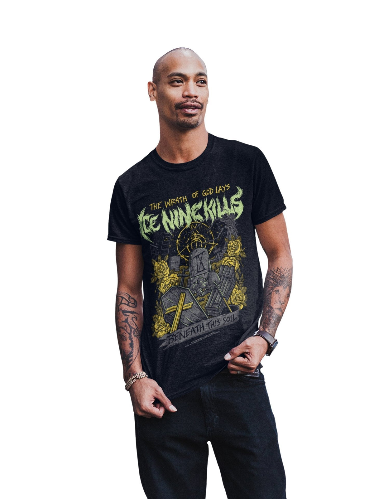 Ice Nine Kills Yellow Wrath T-Shirt HYPER iCONiC.