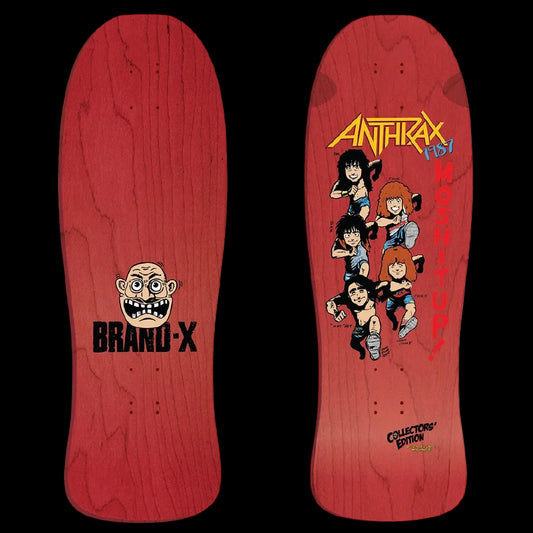 Anthrax "Brand-X 1987" Skateboard Deck