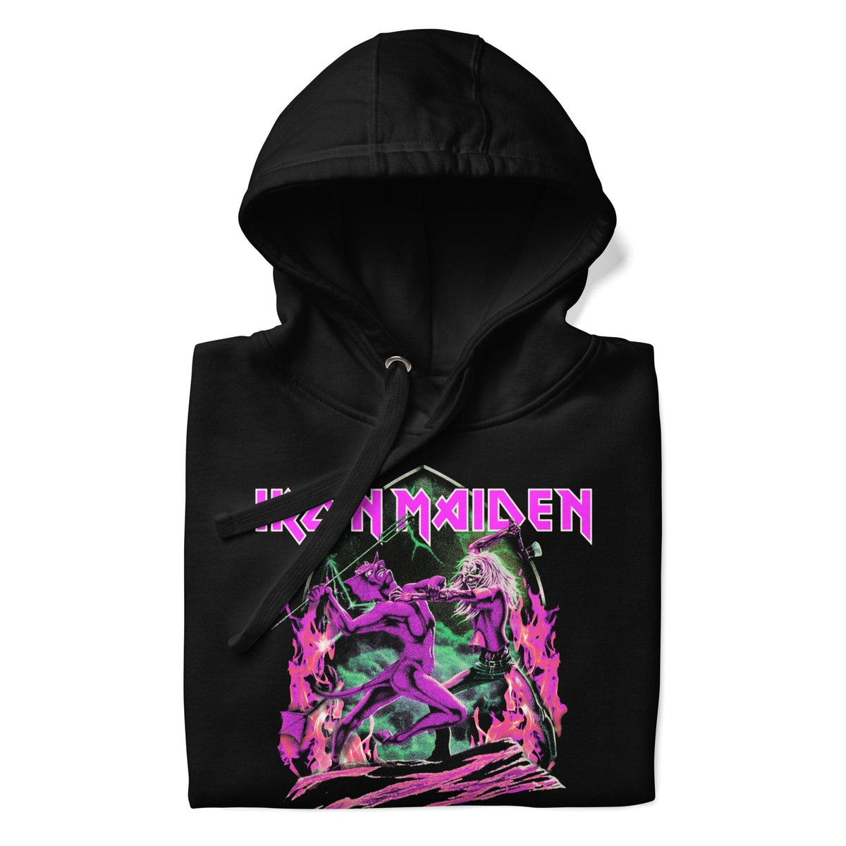 Iron Maiden - Devil's Fight Classic Hoodie HYPER iCONiC.