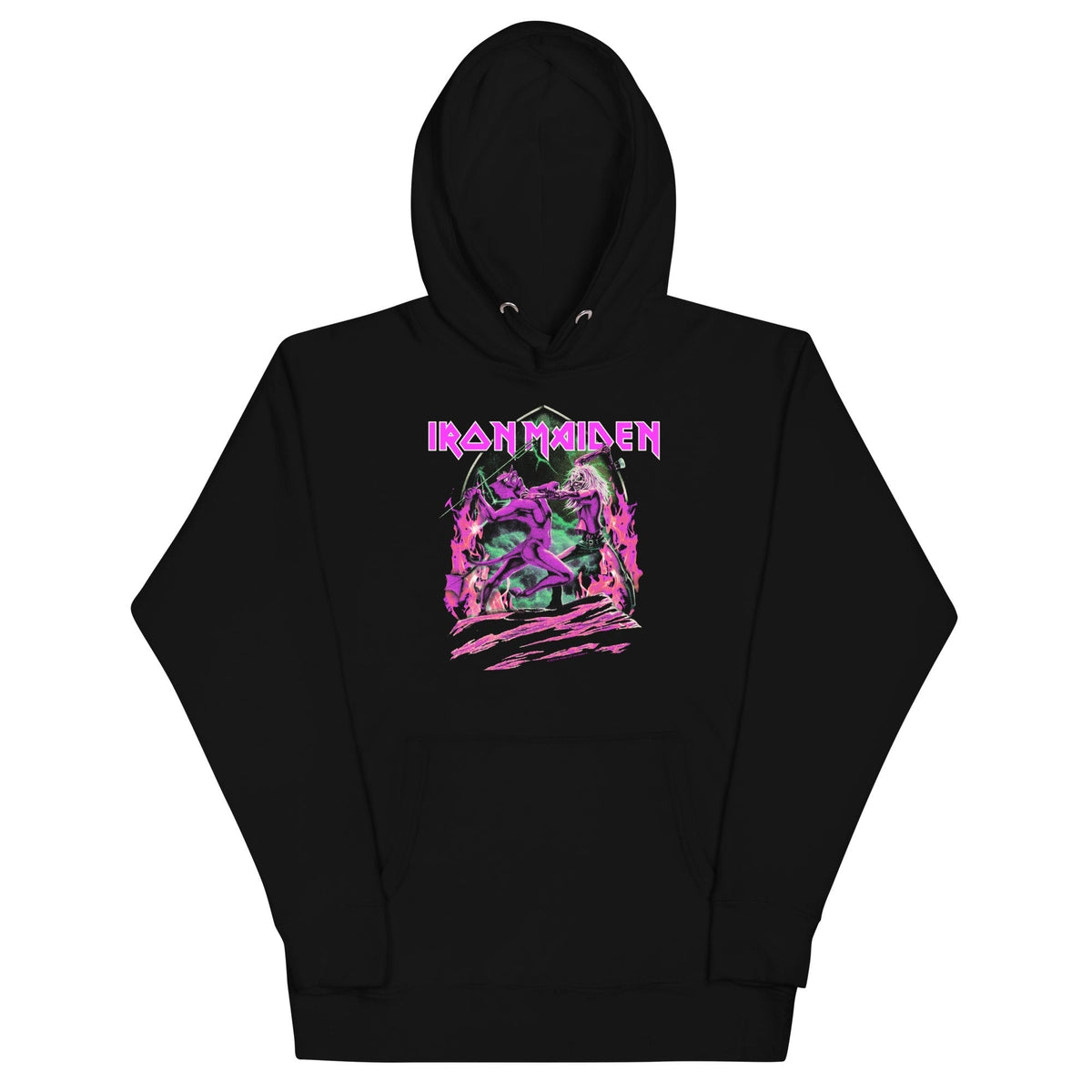 Iron Maiden - Devil's Fight Classic Hoodie HYPER iCONiC.