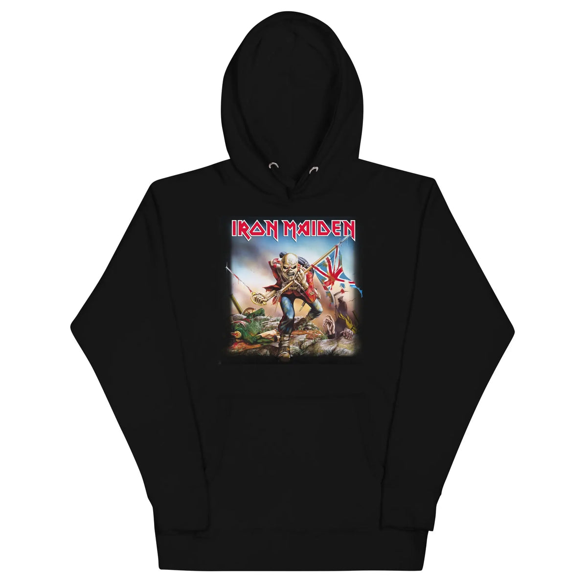 Iron Maiden - Flag Hoodie HYPER iCONiC.