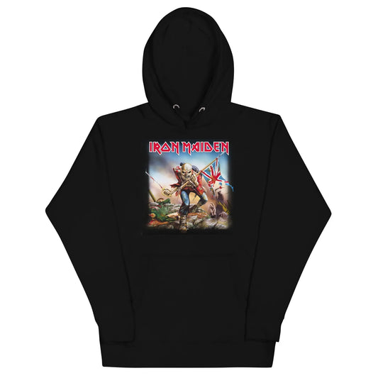 Iron Maiden - Flag Hoodie HYPER iCONiC.