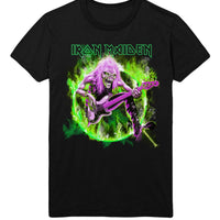 Iron Maiden - Green Guitar T-Shirt HYPER iCONiC.