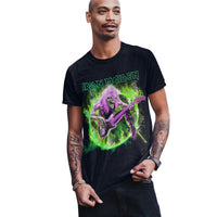 Iron Maiden - Green Guitar T-Shirt HYPER iCONiC.