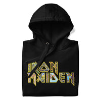Iron Maiden - Logo Eddie Classic Hoodie HYPER iCONiC.