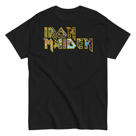 Iron Maiden - Logo Eddie Jumbo Print T-Shirt HYPER iCONiC.