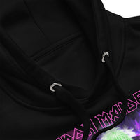 Iron Maiden - Purple Guitar Classic Hoodie HYPER iCONiC.