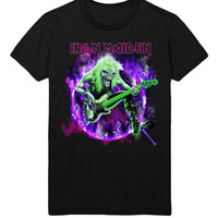 Iron Maiden - Purple Guitar T-Shirt HYPER iCONiC.