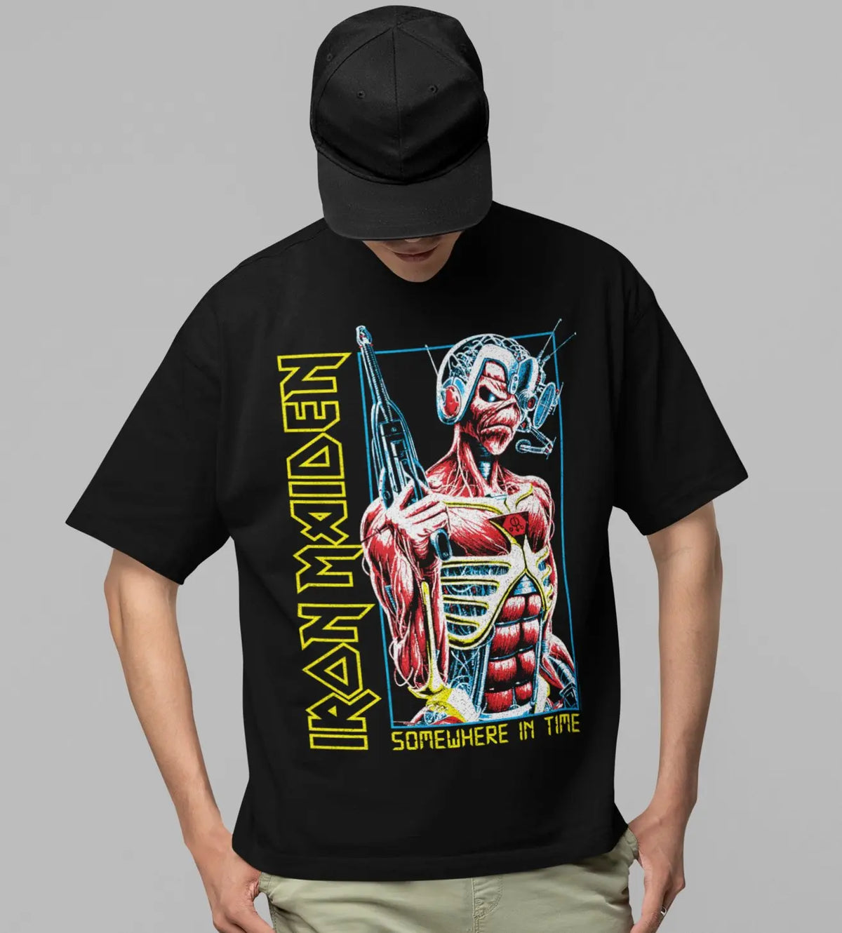 Iron Maiden - Singularity Jumbo Print T-shirt HYPER iCONiC.