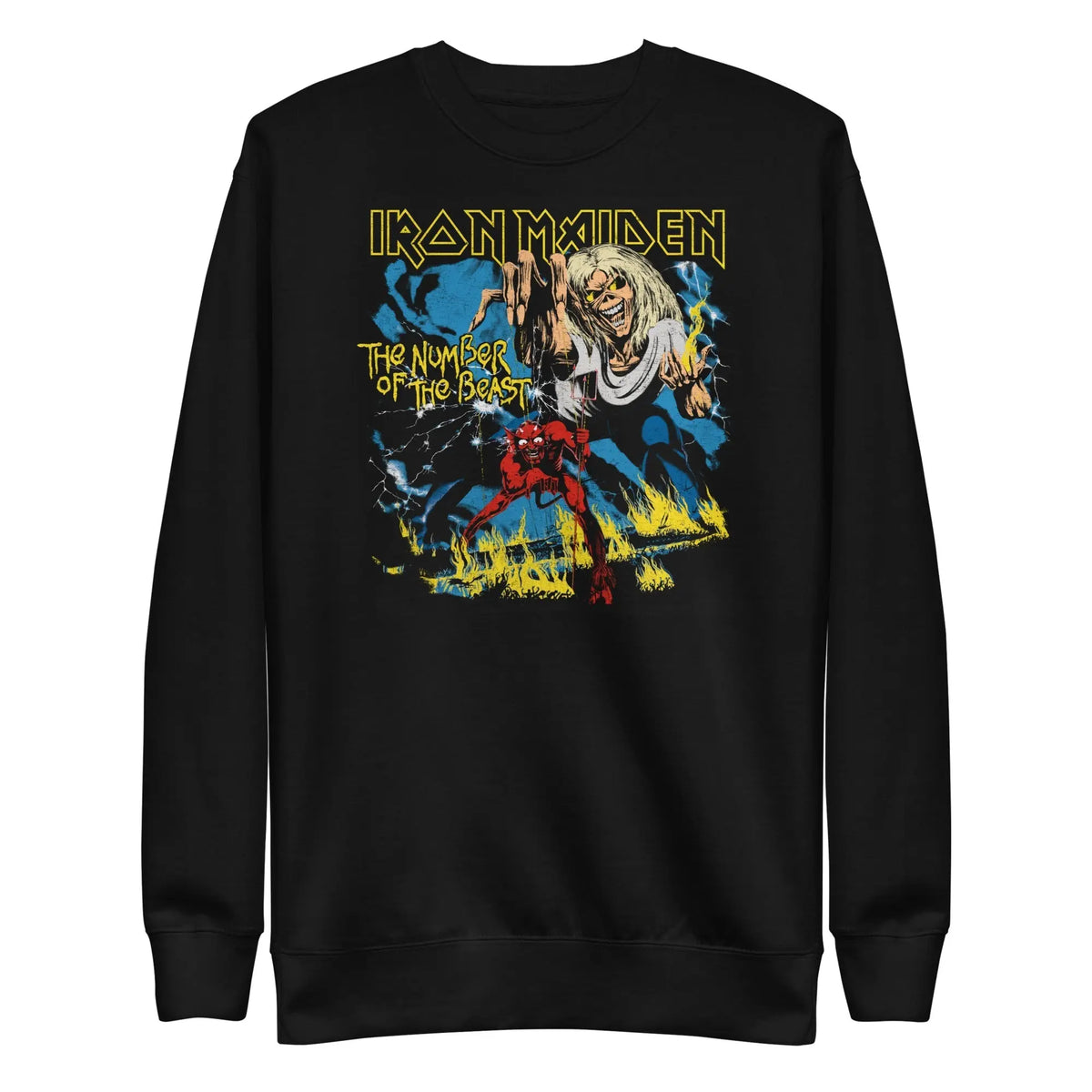 Iron Maiden - The Number of the Beast Sweatshirt HYPER iCONiC.