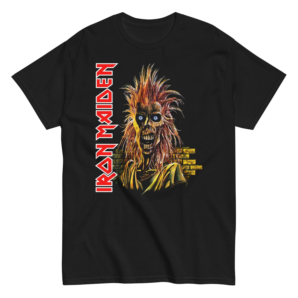 Iron Maiden - Vertical Eddie T-Shirt HYPER iCONiC.