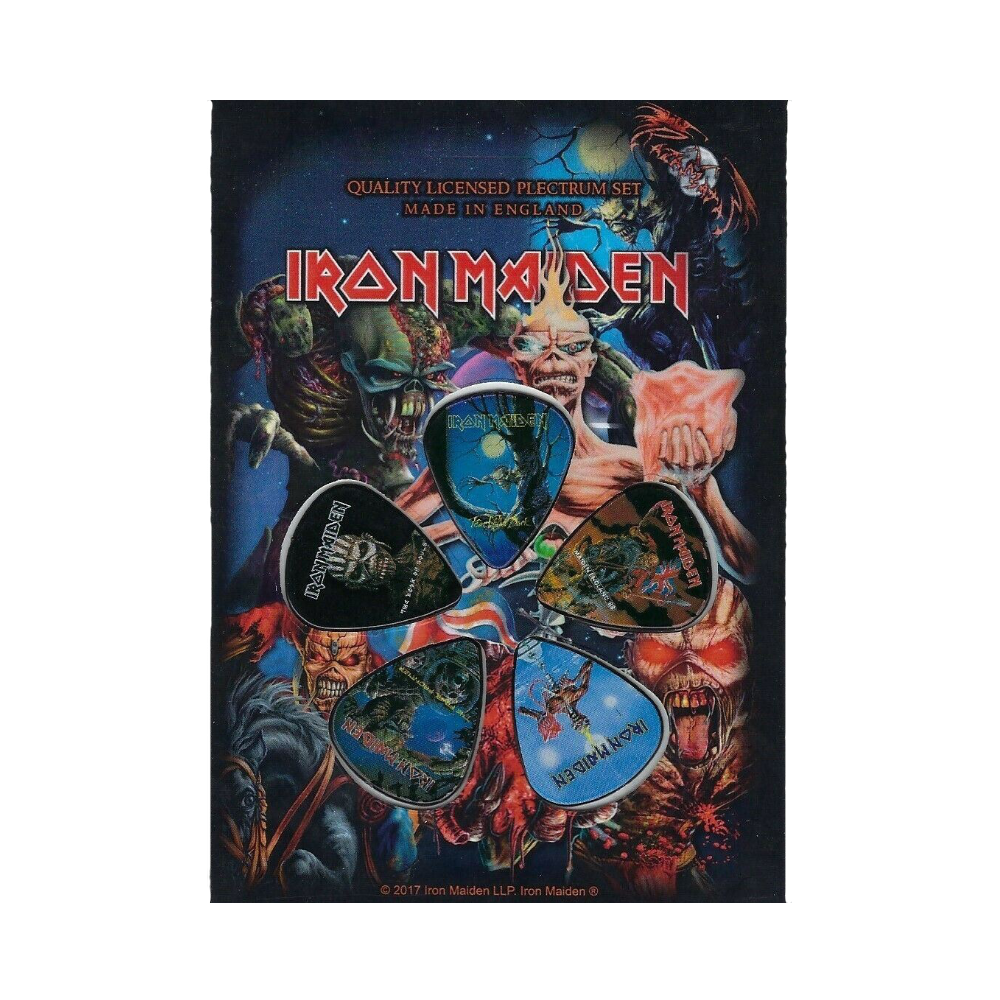 Iron Maiden "Later Years" Set of 5 Licensed Guitar Picks