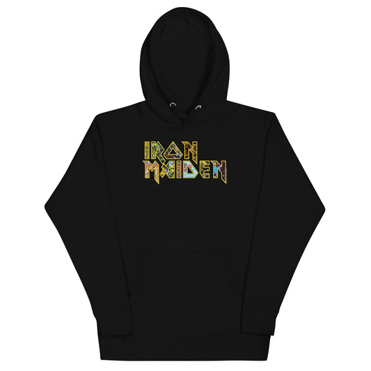 Iron Maiden - Logo Eddie Hoodie HYPER iCONiC.
