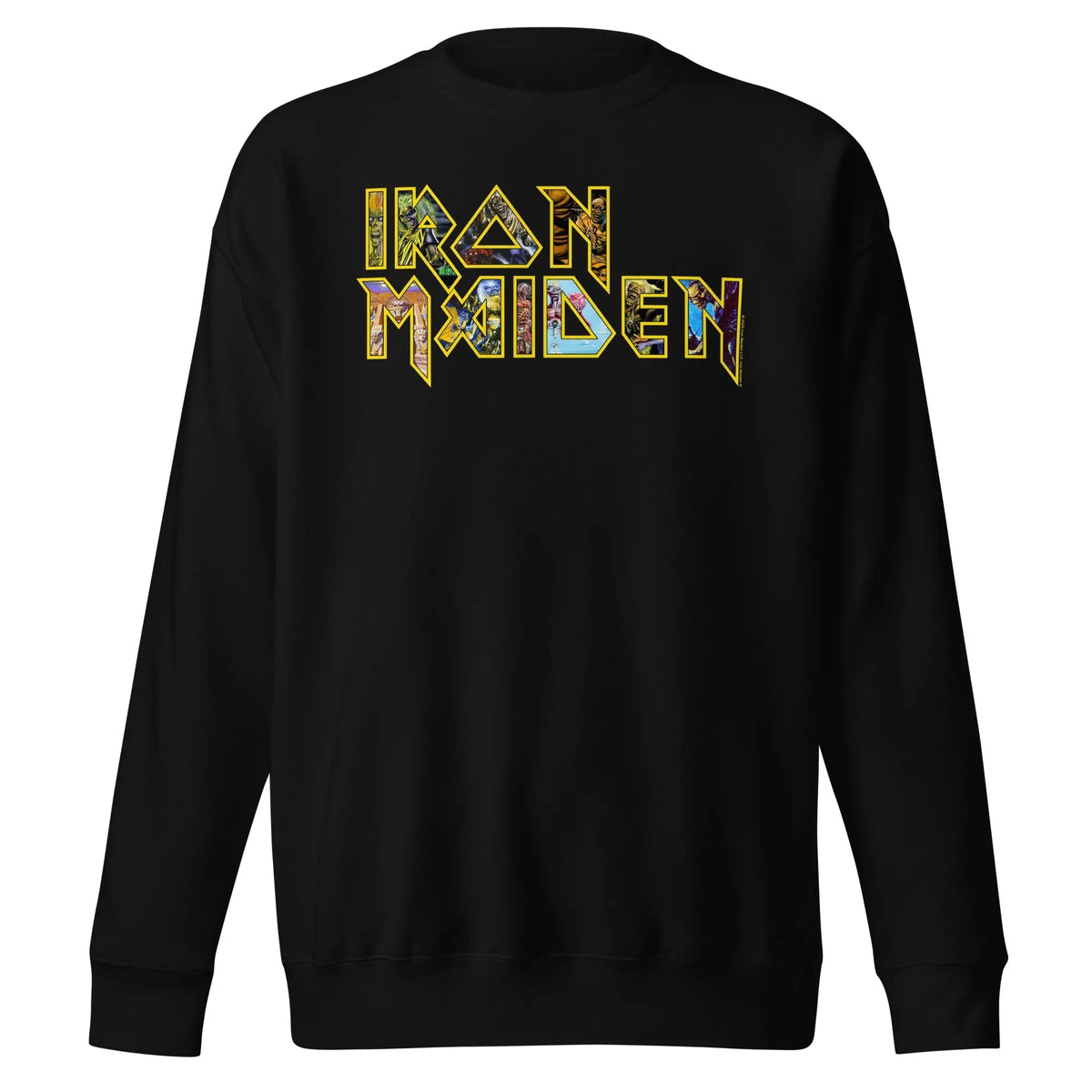 Iron Maiden - Logo Eddie Sweatshirt HYPER iCONiC.