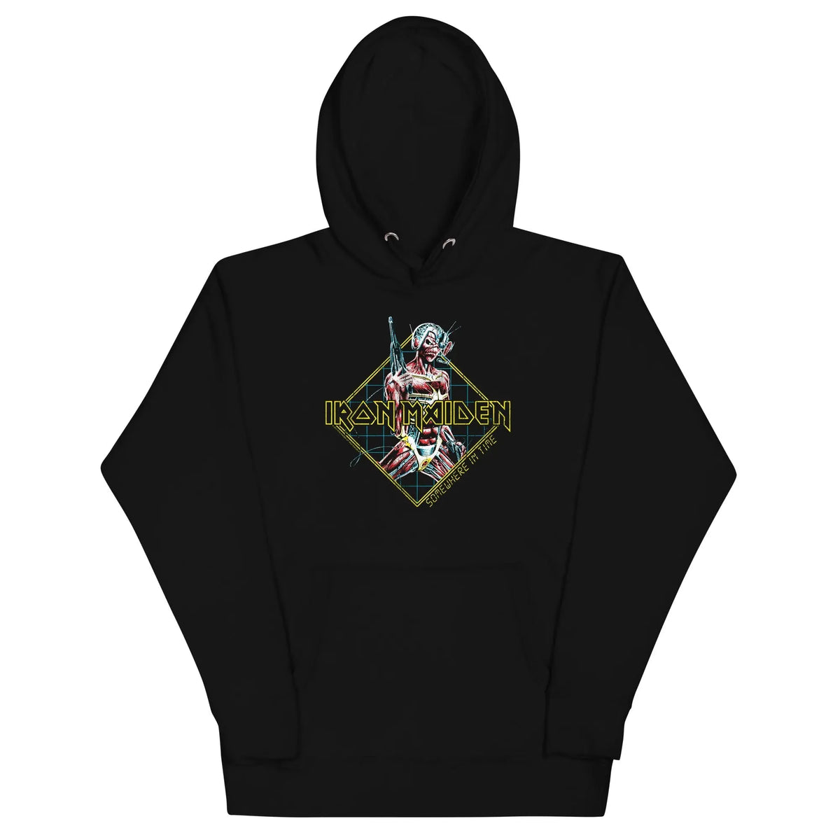 Iron Maiden - Rhombus Hoodie HYPER iCONiC.