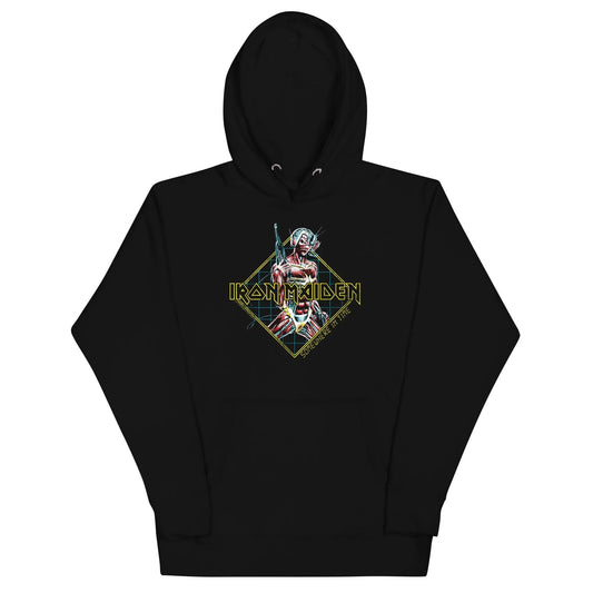 Iron Maiden - Rhombus Hoodie HYPER iCONiC.