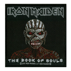 Iron Maiden "The Book Of Souls" Woven Sew-On Patch Rock Movie Heroes