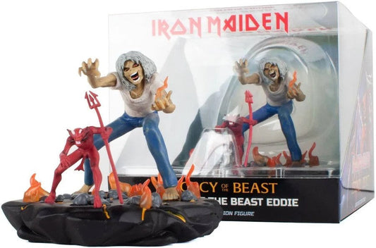 Incendium Iron Maiden Legacy of the Beast NUMBER OF THE BEAST EDDIE 4-inch Vinyl Figure Rock Movie Heroes