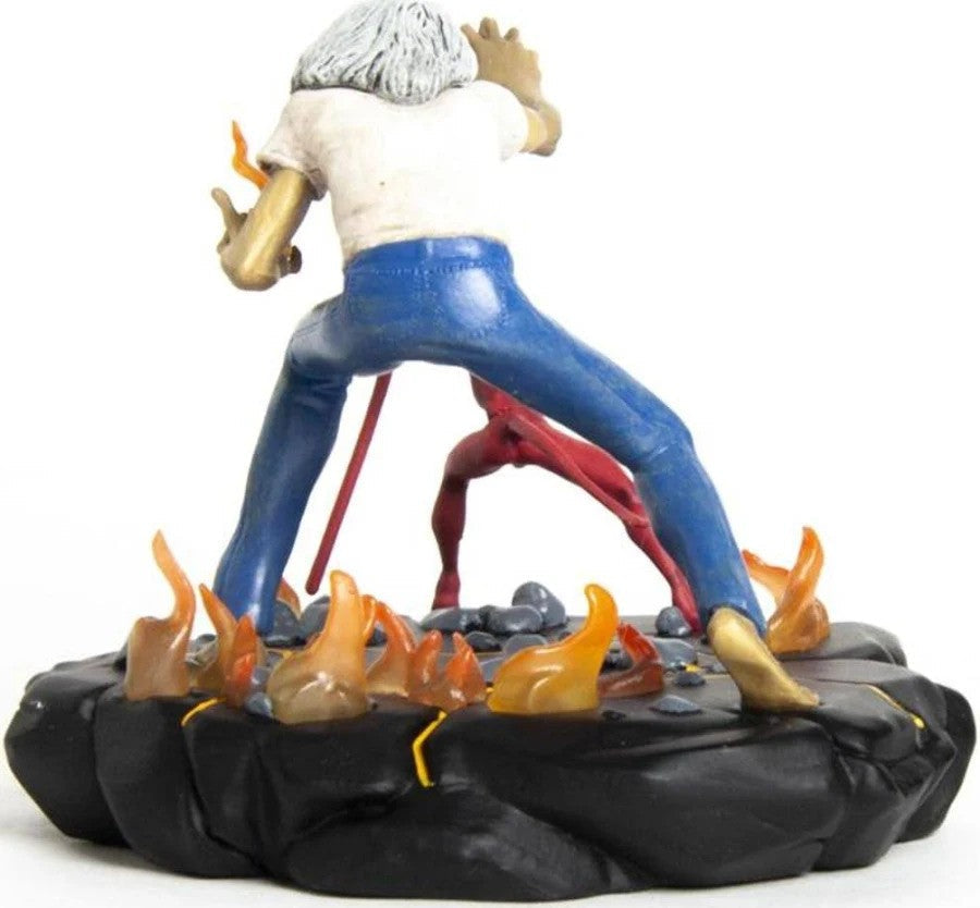 Incendium Iron Maiden Legacy of the Beast NUMBER OF THE BEAST EDDIE 4-inch Vinyl Figure Rock Movie Heroes