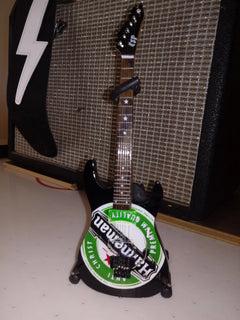 Slayer "Jeff Hanneman - Heineken" Licensed Mini Guitar