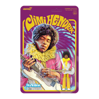 Super7 x Jimi Hendrix (Reverse Album Colors) ReAction Figure