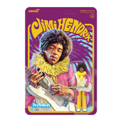 Super7 x Jimi Hendrix (Reverse Album Colors) ReAction Figure