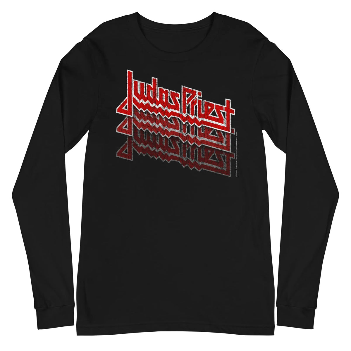 Judas Priest - Triple Vision Logo Long Sleeve T-Shirt HYPER iCONiC.