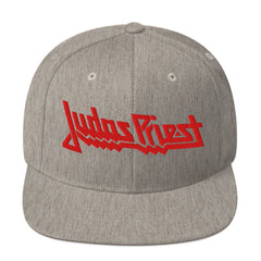 Judas Priest - Electric Logo Grey Snapback Hat